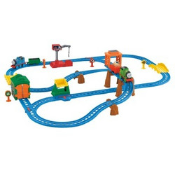 Thomas & Friends 托马斯&朋友 托马斯电动系列 CGW29 之多多岛百变轨道套装+CDV08 查理和采石场套装