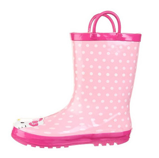 Western Chief Hello Kitty Polka Dotted 女童波点雨鞋