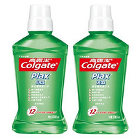 Colgate 高露洁 贝齿清凉薄荷漱口水 （500ml*2）