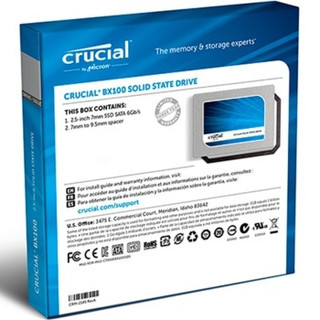 crucial 英睿达 BX100系列 250G SATA3固态硬盘