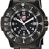 LUMINOX 鲁美诺斯 3402 F-117 Nighthawk 夜鹰 男款腕表 40mm 黑色 黑色 PVD镀黑不锈钢