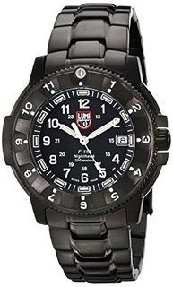 LUMINOX 鲁美诺斯 3402 F-117 Nighthawk 夜鹰 男款腕表 40mm 黑色 黑色 PVD镀黑不锈钢