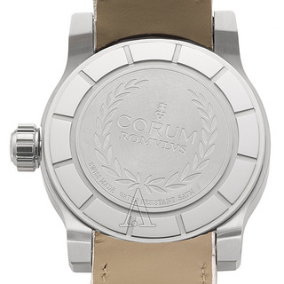 CORUM 昆仑 Romulus系列 373-515-20-0F09-EB85 男款机械表 42mm 白色 白色 鳄鱼皮