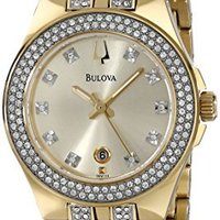 BULOVA 宝路华 Crystal 98M114 女款时装腕表
