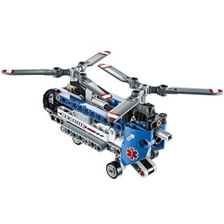 商品lego 乐高 l42020 机械组系列 双翼螺旋桨直升机