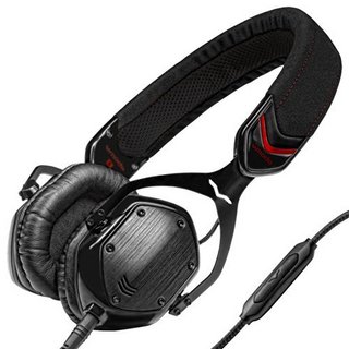 v-moda M-80V-U-SHADOW 耳罩式头戴式有线耳机 黑色 3.5mm