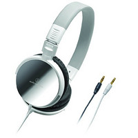audio-technica 铁三角 ATH-ES7 耳罩式头戴式有线耳机 白色 3.5mm