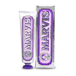 marvis玛尔仕玛尔斯意大利薄荷牙膏85ml3呵护牙龈清新亮白
