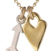 DOGEARED Love Heart and Arrow 2T 女款心型项链
