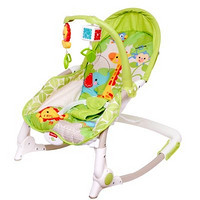 限地区：Fisher-Price 费雪 BCD30 欢乐动物多功能轻便摇椅