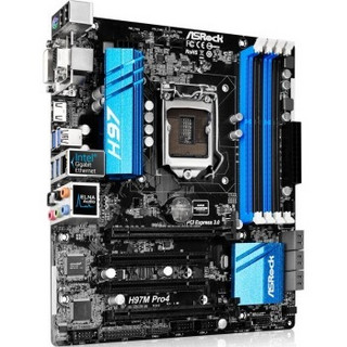 ASRock 华擎 H97M PRO4 主板 