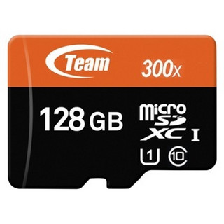 Team 十铨 300x microSDXC存储卡（128GB、USH-I）