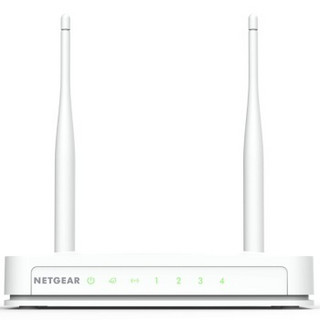 NETGEAR 美国网件 WNR2020 300M WiFi 4 家用路由器 白色