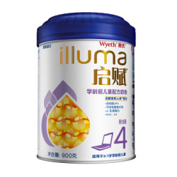 Wyeth 惠氏  illuma 启赋 儿童配方奶粉 4段 900g