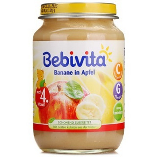 Bebivita 贝唯他 果泥 苹果香蕉泥