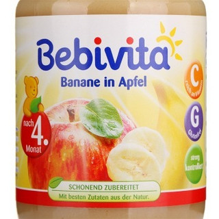 Bebivita 贝唯他 果泥 苹果香蕉泥