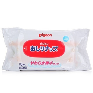 Pigeon 贝亲 清爽湿巾 80片×3包