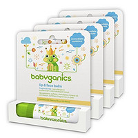 BabyGanics 甘尼克宝宝 Lip and Face Balm 面唇滋润棒膏 7g*4