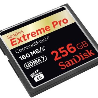  闪迪 Sandisk  至尊超极速 Extreme PRO 256GB CF存储卡