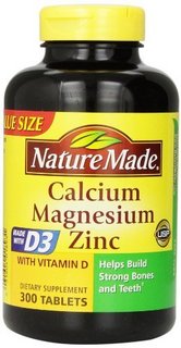 Nature Made Calcium Magnesium Zinc 钙镁锌维D3片 300片装