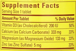 Nature Made Calcium Magnesium Zinc 钙镁锌维D3片 300片装