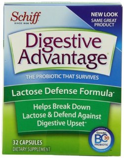 Schiff 希夫 Digestive Advantage 益生菌助消化胶囊（针对乳糖不耐）