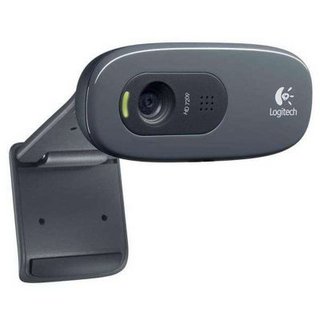 Logitech 罗技 C270 高清摄像头 720P 黑色