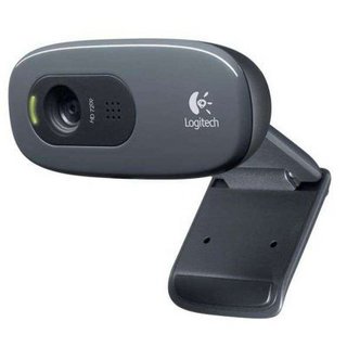 Logitech 罗技 C270 高清摄像头 720P 黑色