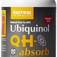 Jarrow Formulas 泛醇QH-吸收剂软胶囊100毫克120粒