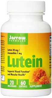 Jarrow FORMULAS 杰诺 Lutein 叶黄素胶囊 20mg*60粒