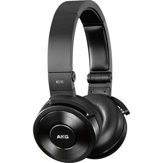 AKG 爱科技 K618DJ 耳罩式头戴式动圈降噪有线耳机 黑色 3.5mm