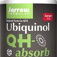 Jarrow FORMULAS 杰诺 Ubiquinol QH-Absorb Co-Q10 泛醇辅酶Q10 200mg*60粒