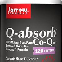 Jarrow Formulas 杰诺 Q-Absorb Co-Q10 高效吸收辅酶Q10  120粒