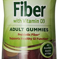 NATURE‘S BOUNTY 自然之宝 Fiber Gummies 维他命D3膳食纤维软糖 75粒