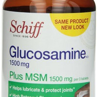 Schiff 维骨力 Glucosamine Plus MSM 氨基葡萄糖维骨力 150粒*4