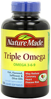 Nature Made Triple Omega 3-6-9 复合油/三倍欧米茄胶囊 150粒