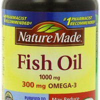 Nature Made Fish Oil Omega-3 深海鱼油 1000mg  250粒