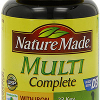 Nature Made Multi Complete with Iron 加铁复合维生素 130片