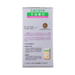 LACARE 乐佳 藻油 DHA 软胶囊 孕产妇型 120粒