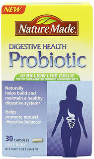 Nature Made Digestive Health Probiotics 肠道益生菌 30粒
