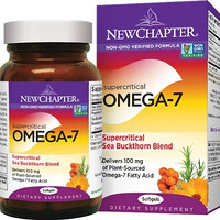 NEW CHAPTER 新章 Supercritical 超临界 Omega 7 营养素 60粒