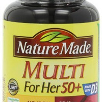 Nature Made Multi For Her  50+ 女性复合维生素+矿物质片 90粒*3