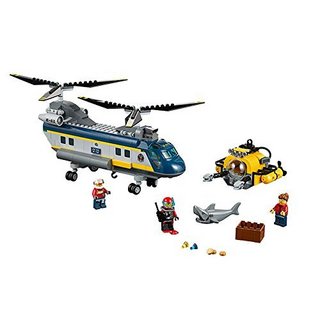 LEGO 乐高 City城市系列 60093 深海探险直升机