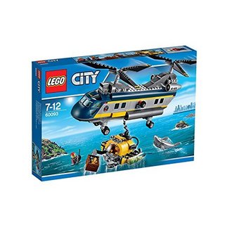 LEGO 乐高 City城市系列 60093 深海探险直升机