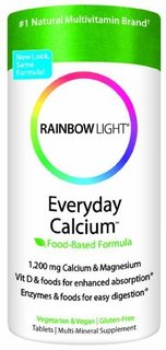 Rainbow Light 润泊莱 Everyday Calcium 纯天然膳食钙 120粒*2瓶