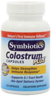 Symbiotics Colostrum Plus 牛初乳胶囊 960mg 120粒