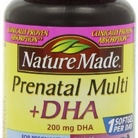 Nature Made Prenatal plus DHA 复合维生素+DHA