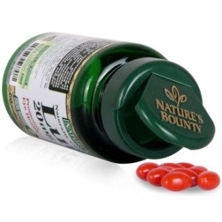 NATURE‘S BOUNTY 自然之宝 叶黄素软胶囊20mg 60粒*4瓶