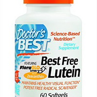 Doctor‘s Best Free Lutein 叶黄素胶囊 60粒