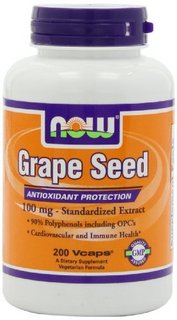 NOW 诺奥 Foods Grape Seed 葡萄籽精华 100mg*200粒